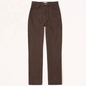 Abercrombie 90s Straight Ultra High Rise